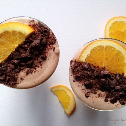 Healthy Chocolate Orange Smoothie