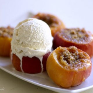 How to Make Instant Pot Stuffed Peaches