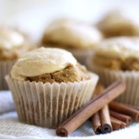 Grain Free Pumpkin Cheesecake Muffins