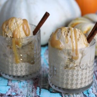 Easy Pumpkin Cheesecake Ice Cream