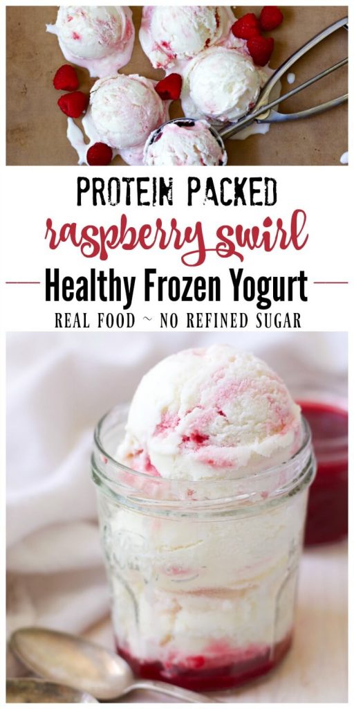 Healthy Raspberry Swirl Frozen Yogurt Recipes to Nourish